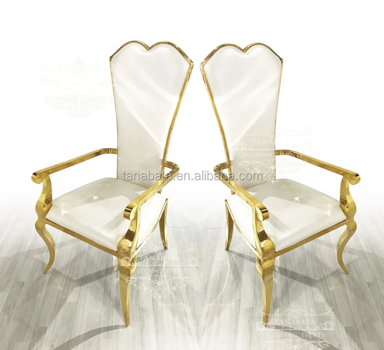 White Leather Rental Bride And Groom Wedding Chair Buy Rental Bride