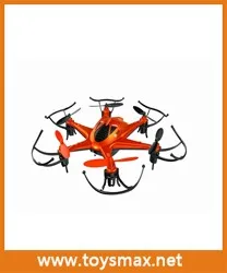 Quad copters helicopter, 2.4G drone avec camera with colorful lights