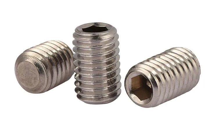 Din913 Terminal Use Hex Socket Set Screws - Buy Terminal Screws,hex 