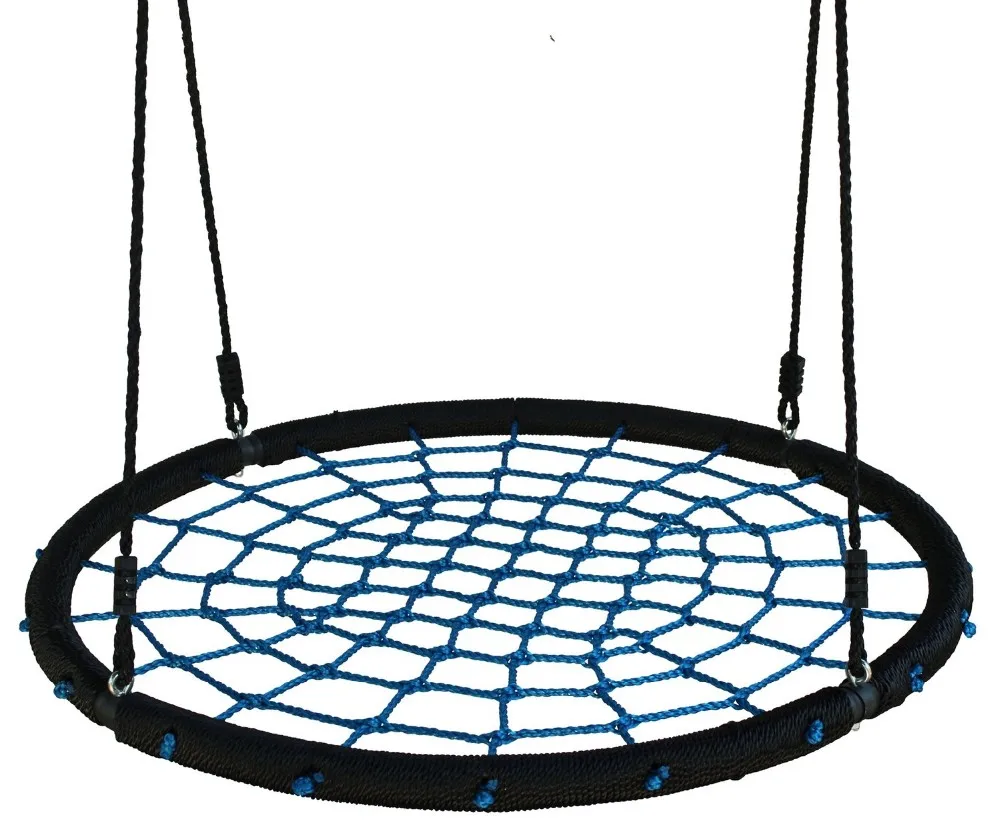 Outdoor Playground Hanging Tree Spider Web Swing Manufacture Of Garden