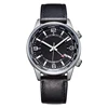 New design 316L stainless steel case sapphire glass Switzerland quartz movement custom brand watch with dual time function
