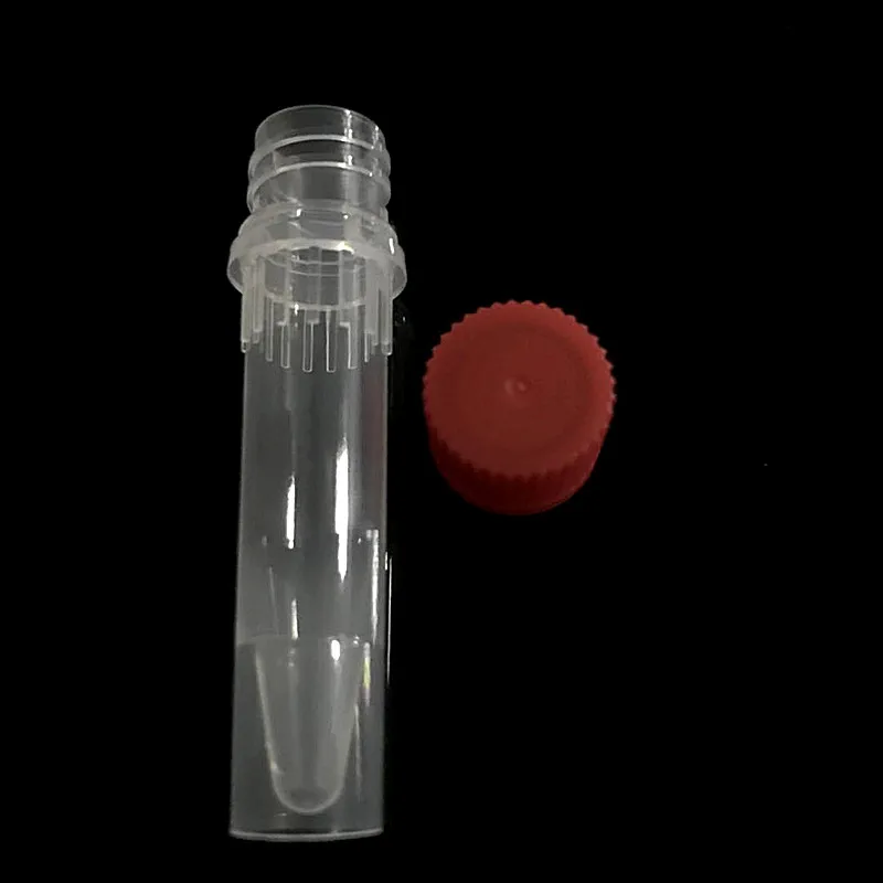 Disposable Medical Products 2ml Screw Cap Microtube With Round Bottom ...