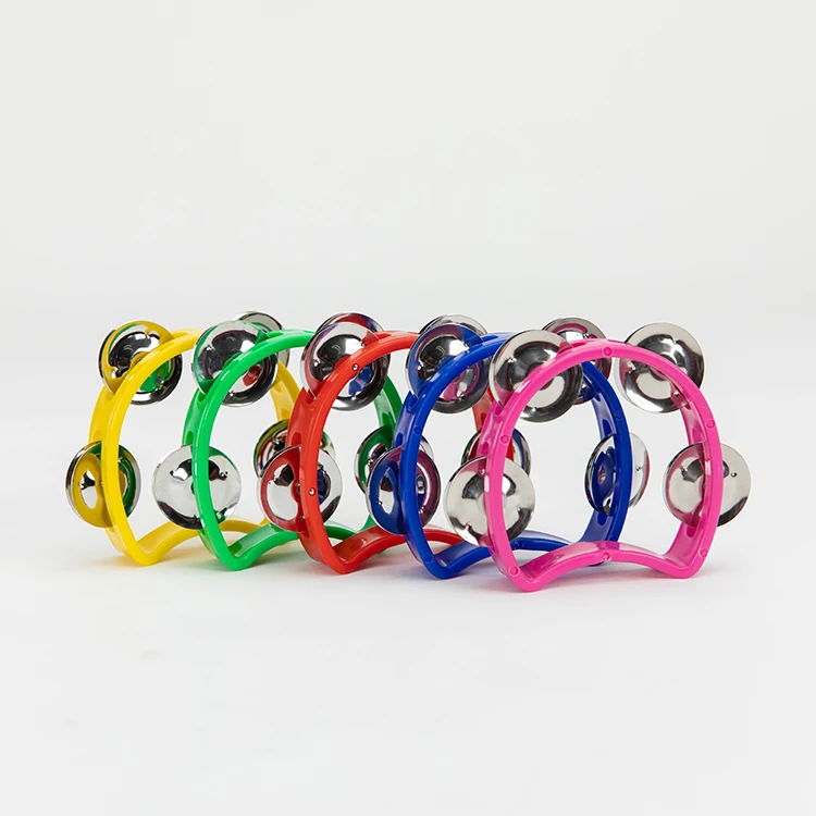 For sale cheap price logo printed Percussion Mini Power smallfoot Tambourine for KTV party favors