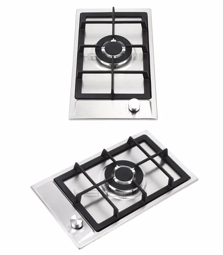 Single Gas Wok Burner Steel Top Built In Gas Hob Stove Pg3011s