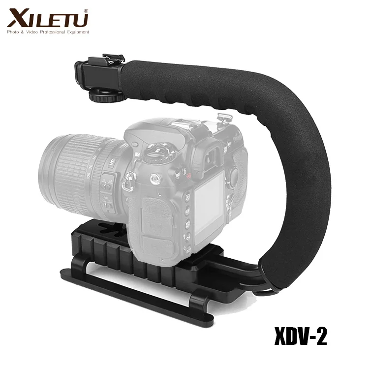 Xiletu Xdv2 U Shaped Flash Video Camera Camcorder Bracket Holder
