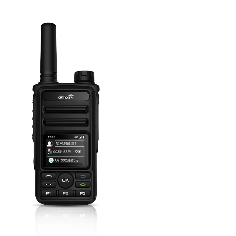 XH-78 Bluetooth GSM WCDMA WIFI IP Android Walkie Talkie PTT Mobile Phone with SIM card 4G LTE POC TWO-WAY RADIO