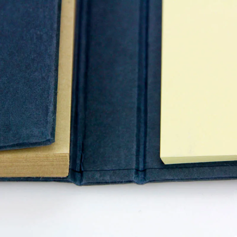 Customized Promotional Sticky Notes Memo Pad Book With Pen Hard Covers