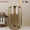 Home decoration glass craft candlestick decor for home table