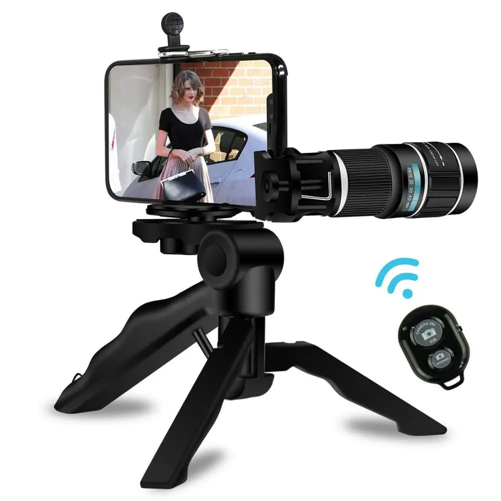 

Best selling in mobile accessoires phones mobile android smartphone 18X zoom telescope lens for iphone