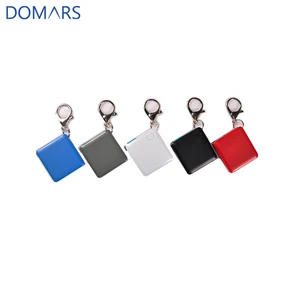 Mini 1200mAh Power Bank Keychain Built USB Cable