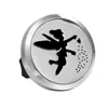 wholesale 316L stainless steel magnetic round car diffuse locket Christmas girl