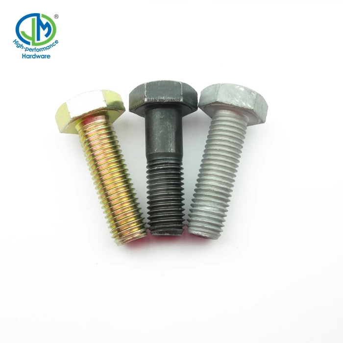 
grade 8 black oxide high strength heavy duty bolts and nuts m20 