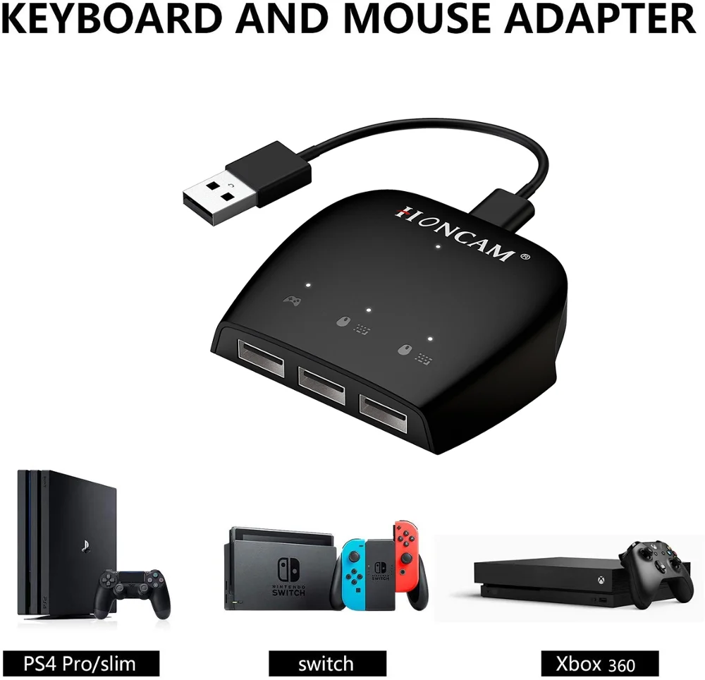 Mouse-controller-keyboard-adapter,Shooting Game Controller Keyboard And ...