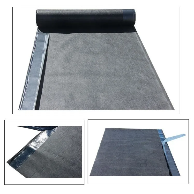 500g Sand Surface Asphalt Roof Underlayment With Selfadhesive Tape For