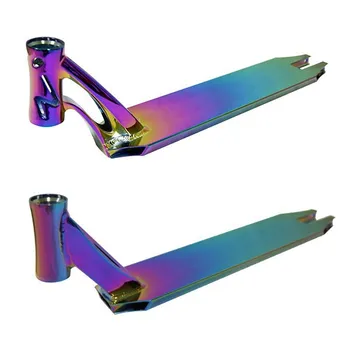 Hot ! Hot ! Very Cool Neo Chrome Rainbow Pro Stunt Accessories Scooter ...