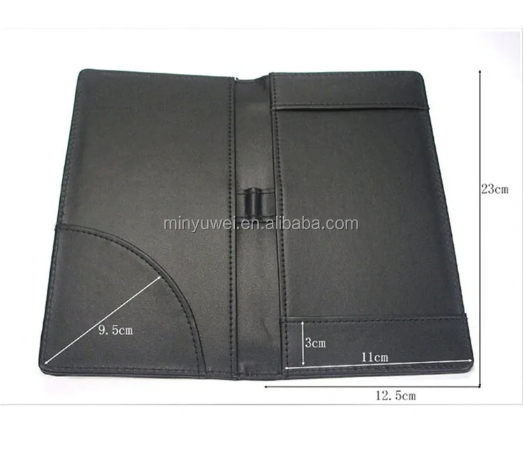 Mini Leather Clipboard Folder Notepad For Restaurant Hotel Menu Folder