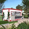 20ft best outdoor portable shop mobile container cafe or food bar