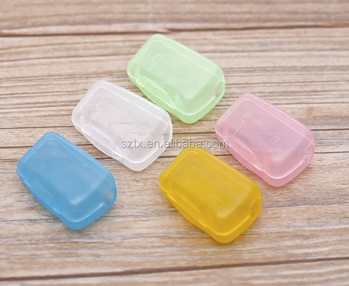 

small plastic toothbrush cover for toothbrush head, Different colors are available