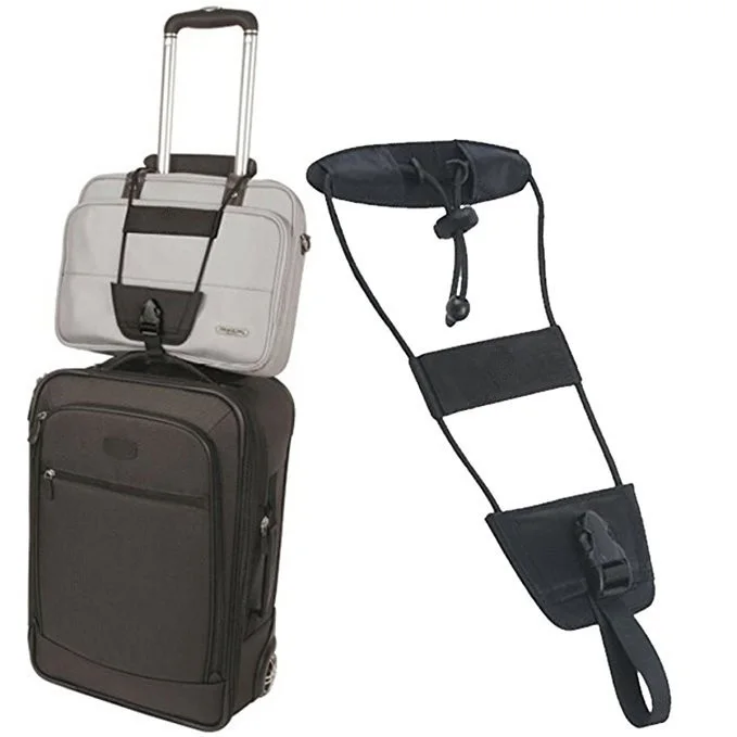 Correa para Maleta Luggage Bag Bungee Accesorio /Útil para Viajar en Avi/ón Equipaje de Mano sobre el Trolley