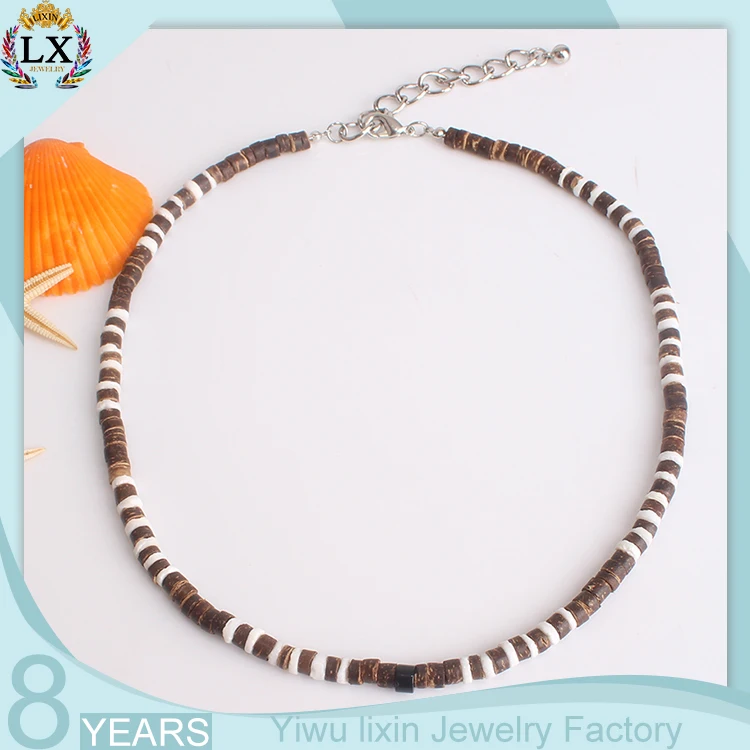 collier homme noix de coco collier homme noix de coco
