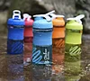 Students exercise portable plastic kettle with frosted handle plastic water bottle