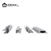 U-trim Accessories Type Primed Baseboard Stainless Steel Flooring Trim For Hotel Projects