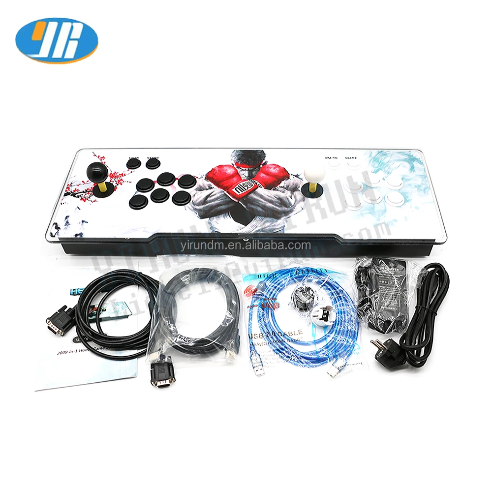 

Factory price arcade game HDMI 3D Treasure MAME Joystick Console 2020 in 1 Arcade Machine 30MM Push Button game console, As the picture