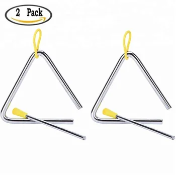 striker for kids music triangle instrument set