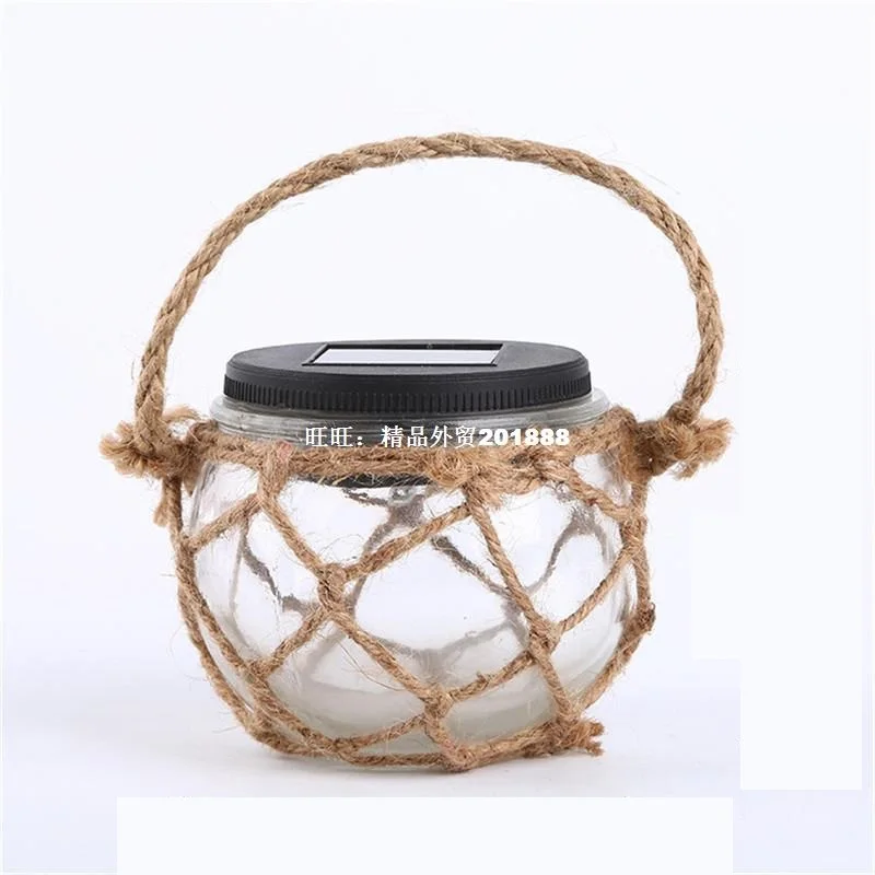 Nuevo Led Anti Agua Al Aire Libre Cuerda De Cáñamo De La Pantalla De