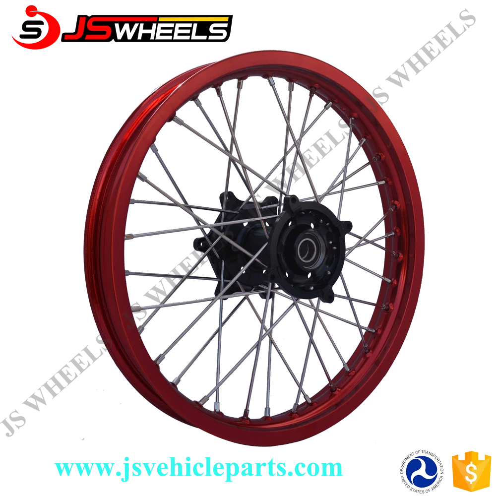 Cr crf 2003 125 250 250r 450r supermotard 17 pouces. roues et jantes de motoRoues pour
