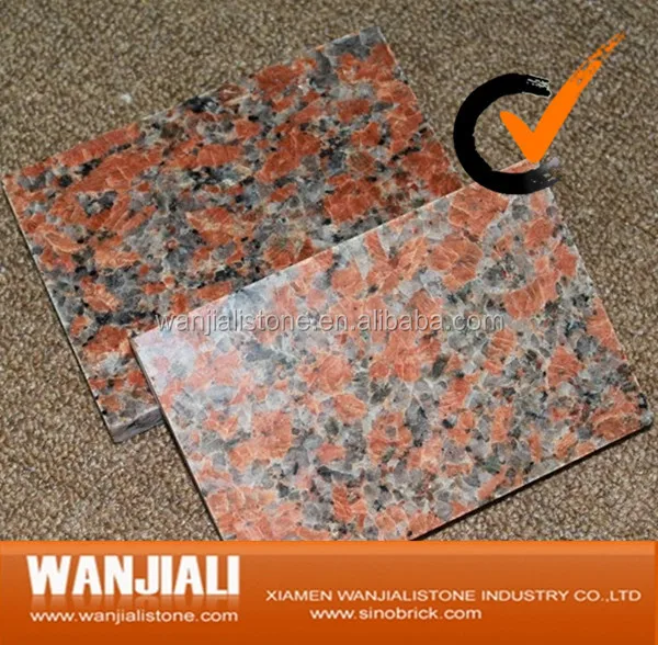 
China G562 Maple Red Granite Tiles 