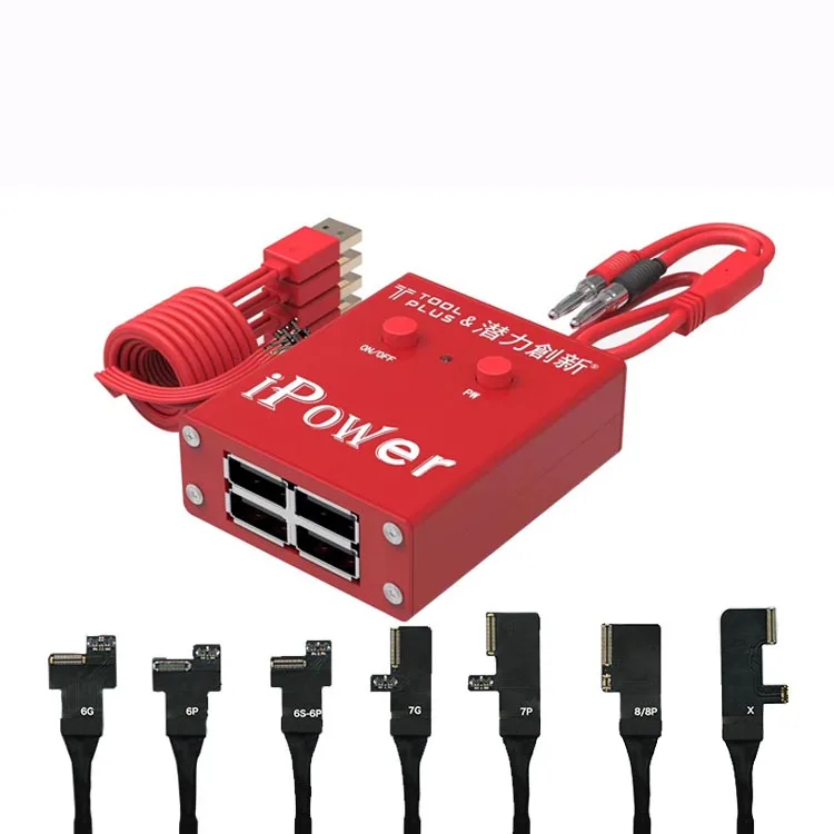 

IPower Pro Phone Repair Power Switch Cable For Phone 6 6S 7 8 X, Red