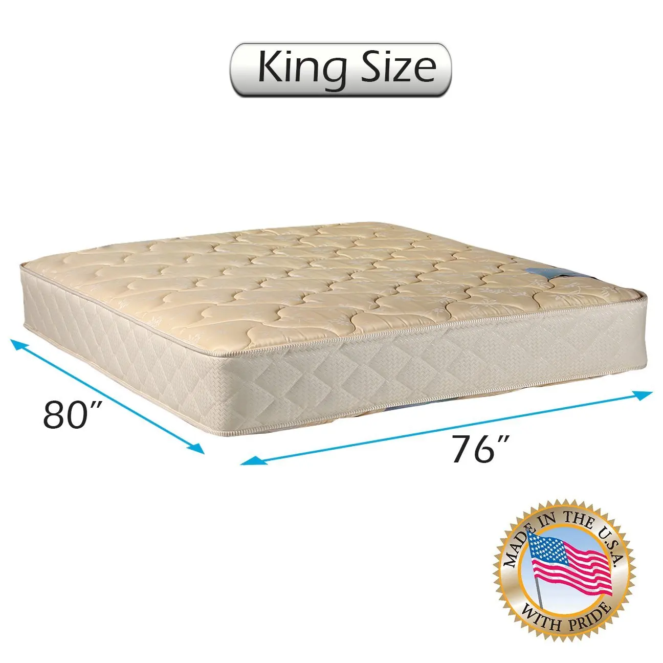Best Orthopedic Mattress Find Deals Get Quotations Chiro Premier Orthopedic Beige Color King Size Mattress Only 76 X80