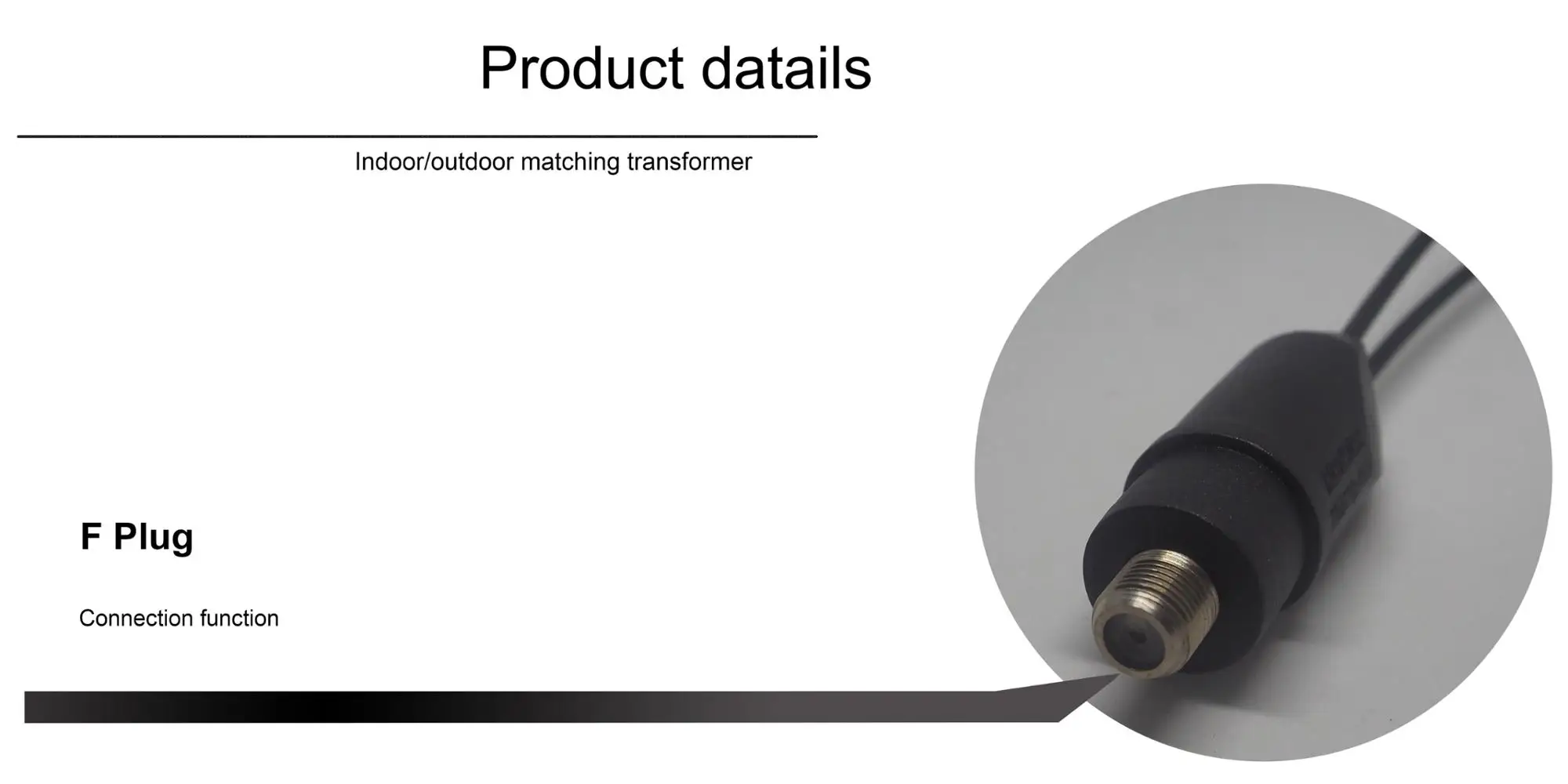 Uhf/vhf/fm Tv Antenna Matching Transformer Buy Uhf/vhf/fm Matching
