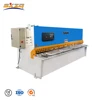 Heavy duty 6mm thickness 4000 mm length electrical used CNC shearing machine with P40 system