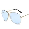 2017 new fashion retro glasses men and women couples Europe and the United States big frame sunglasses
