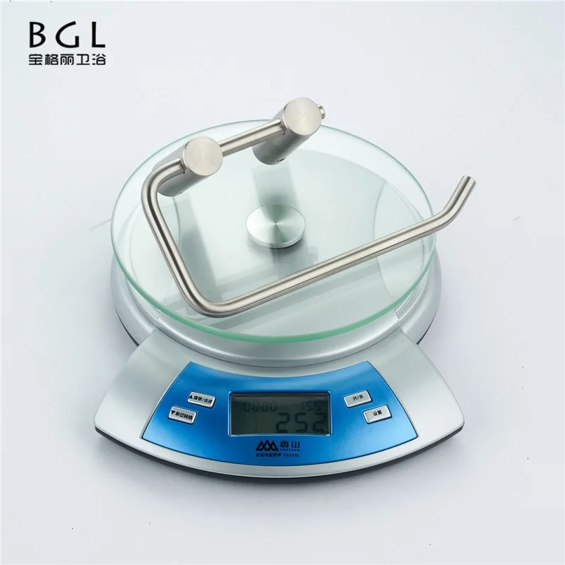 
Modern design wholesale bathroom accessories stainless steel brush nickel towel ring 