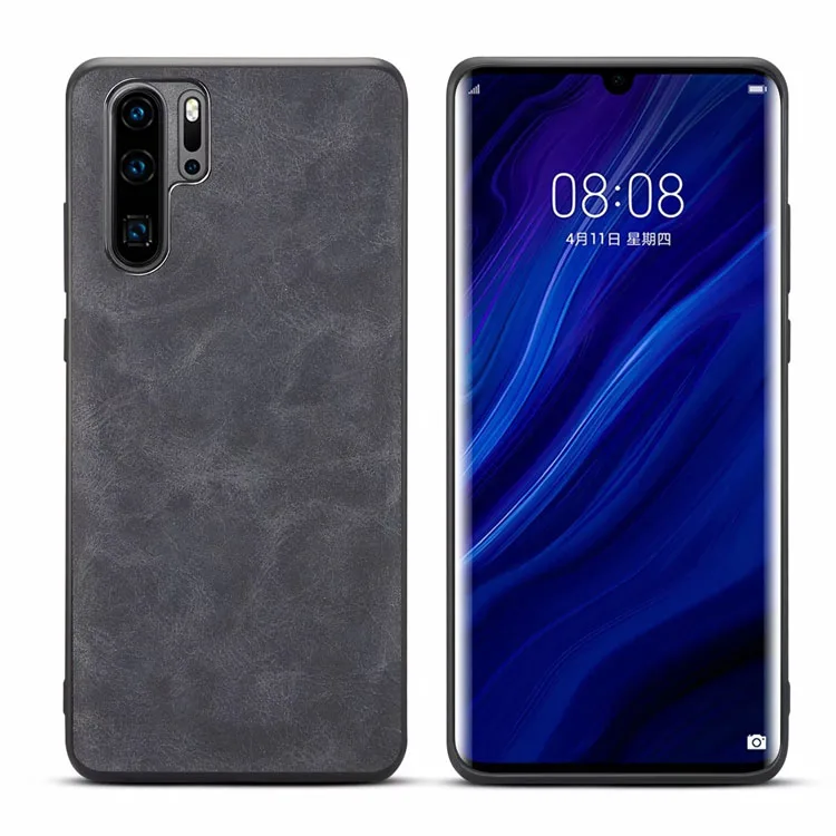 Wholesale Classical PU Leather Phone Case Back Cover for Huawei P30 Pro