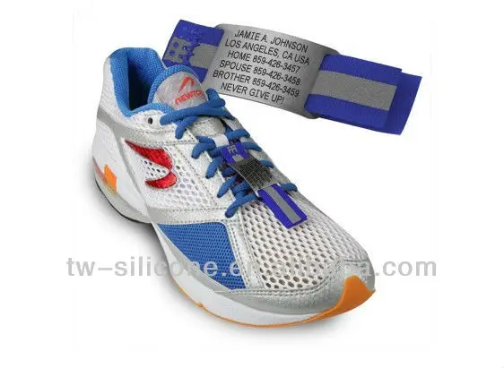 
Hot sale sport shoe tag with emergency shoe tag 