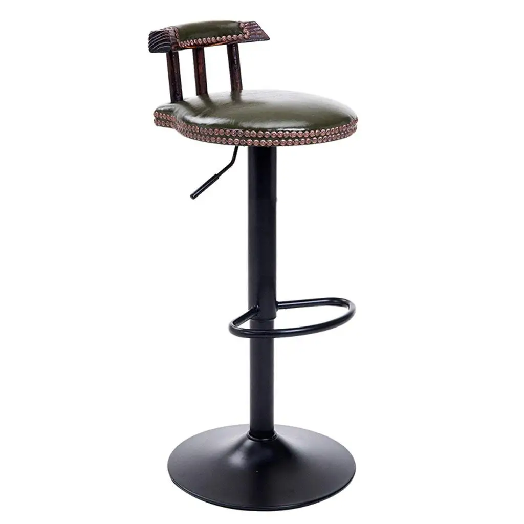 Buy Cqq bar chair American style Iron bar chairs Retro bar chairs