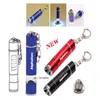 Aluminium Triangle shape extend Led Torch with keychain