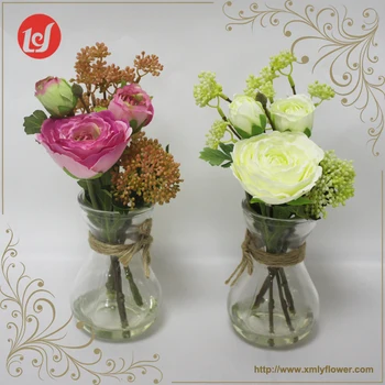Sfb32002 China Cheap Wholesale Table Wedding Decor Silk Flower In