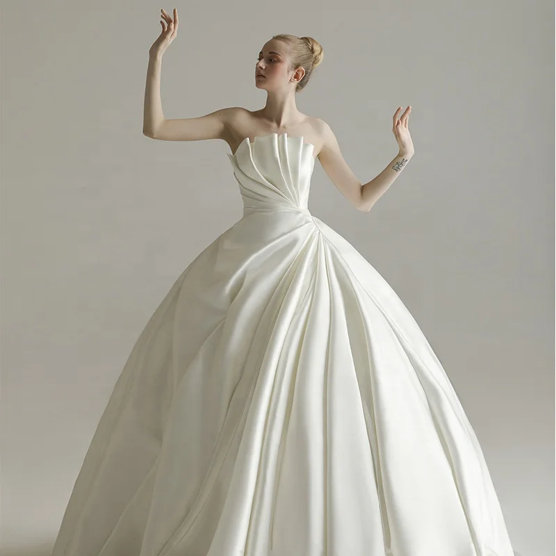 

Elegant Mermaid Bridal Gowns Shell Neck Style Luxury Wedding Dress