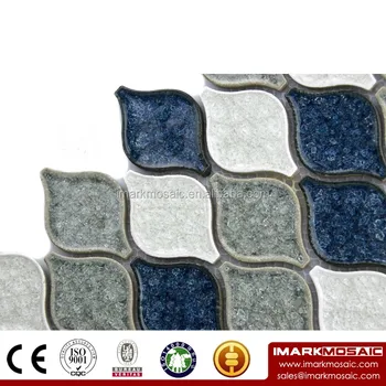 Imark Arabesque Lantern Pattern Le Glazed Ceramic Mosaic Tile Imark Arabesque Lantern Pattern Le Glazed Ceramic Mosaic Tile Backsplash For Homdepot