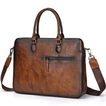 leather office briefcase