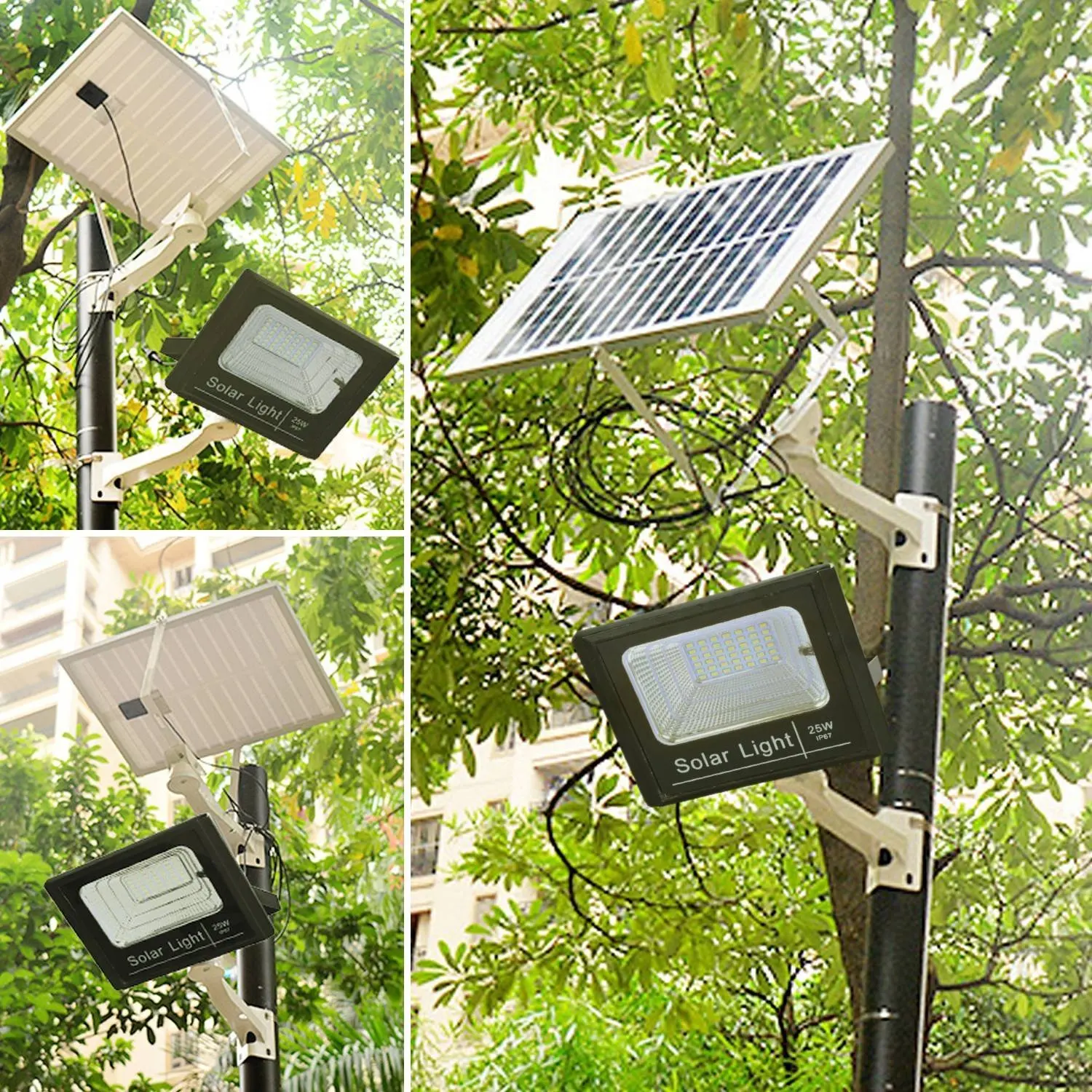 2018 Newest 25w 42led Outdoor Solar Flood Light With Waterproof Ip67 ...