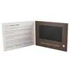 Factory supply portable video booklets with optional memory