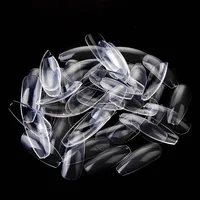 

Newest Clear Color Coffin Nails Fashion Full Coverage False Tips