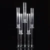 bulk tall glass candlestick holders 5 lights crystal candle holder