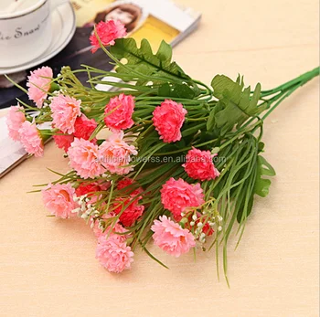 人工菊カーネーションヘッド23ホーム結婚式花束フェイクフラワーブッシュ Buy 結婚式のブーケ造花卸売 偽結婚式のカーネーション カーネーションの花 Product On Alibaba Com